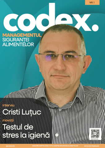 Codex lansează prima revistă din România dedicată managementului siguranței alimentelor